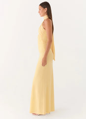 Songbird Maxi Dress - Yellow