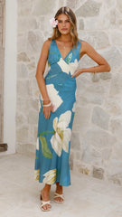 Sammie Maxi Dress - Blue Orchid