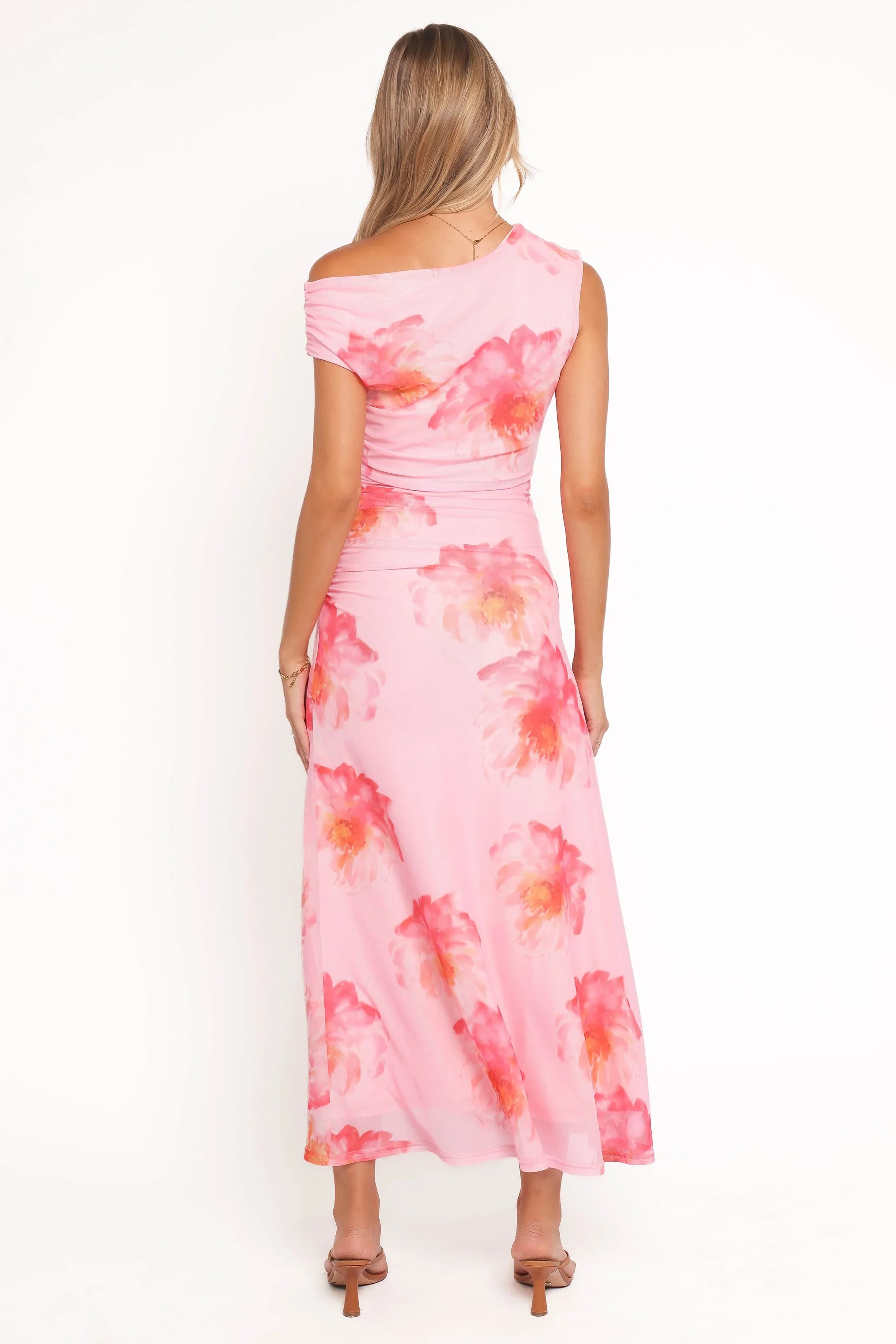 Talyne Maxi Dress - Pink Floral