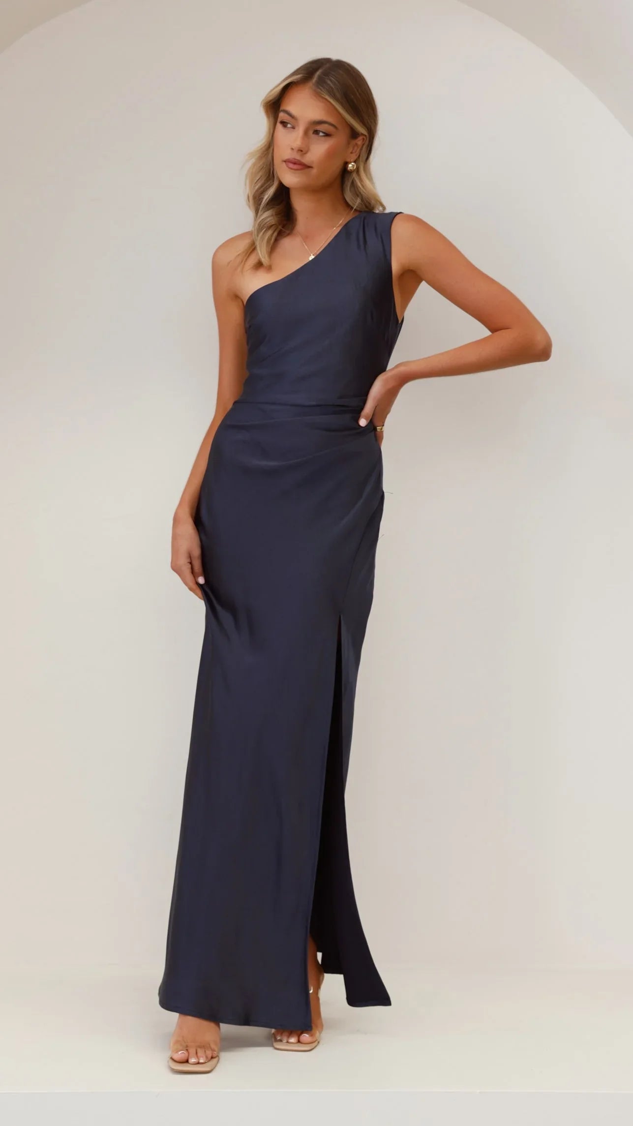 Victoria Maxi Dress - Navy
